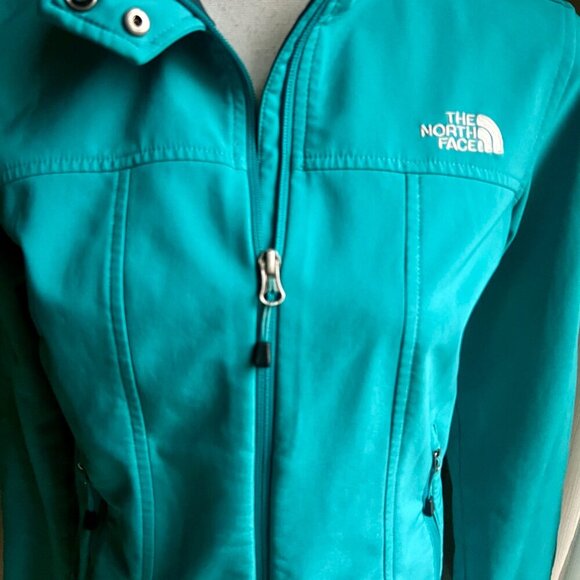 Under Armour full zip teal soft shell jacket size Small - Picture 2 of 4
